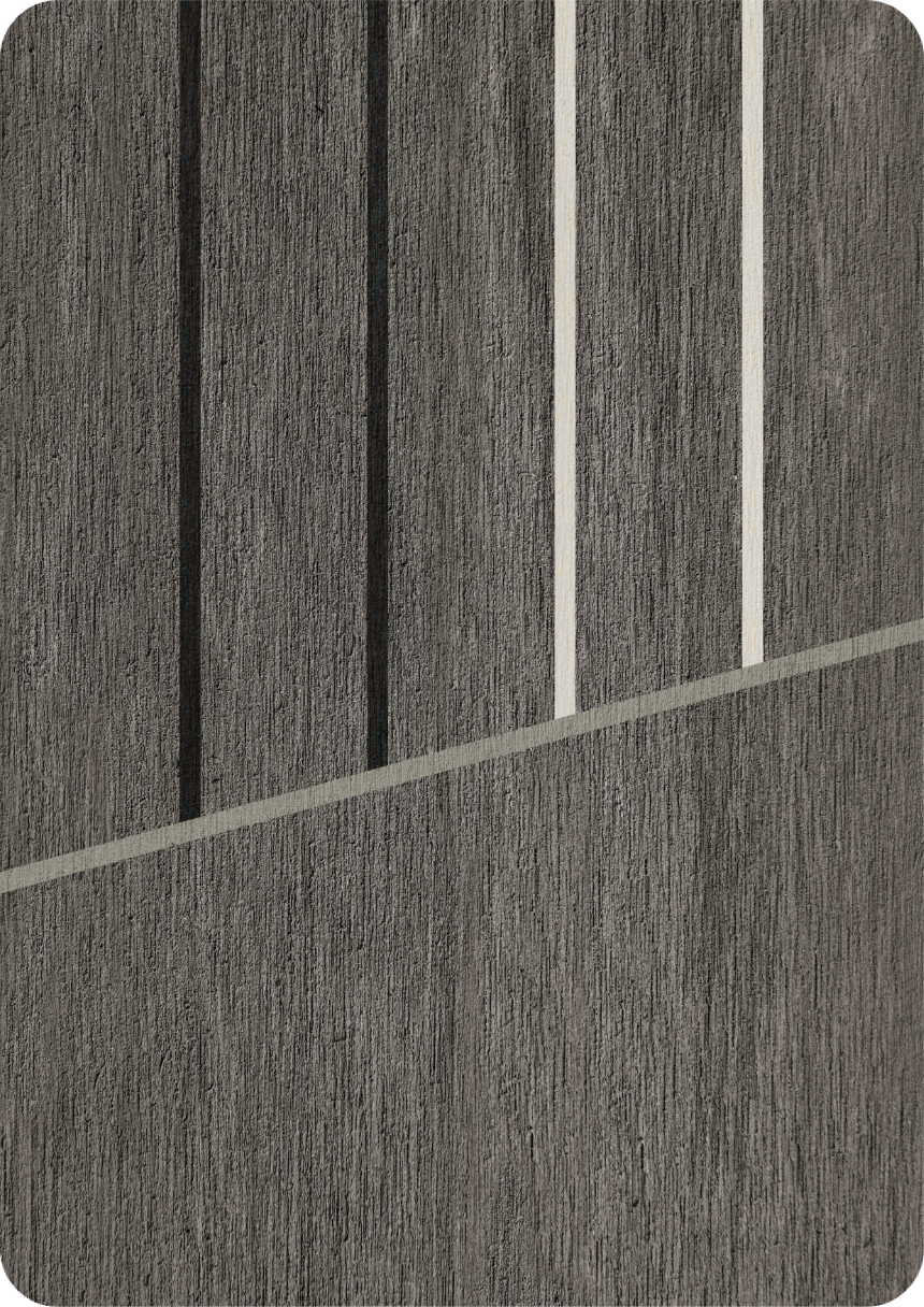 Charcoal med flere fuger