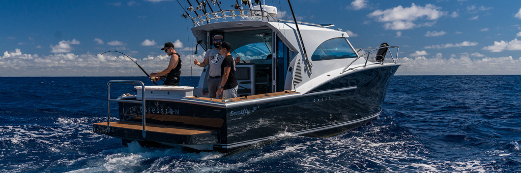 Dickey Boats fitted with Flexiteek