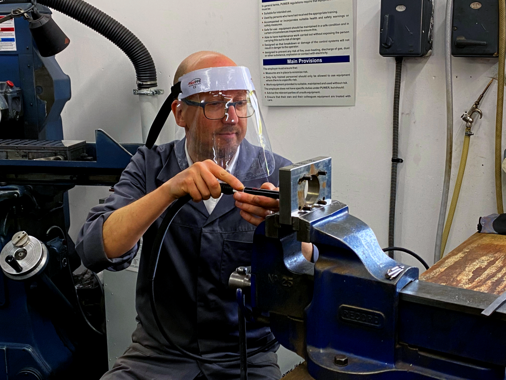 Tool room Steve Waldie