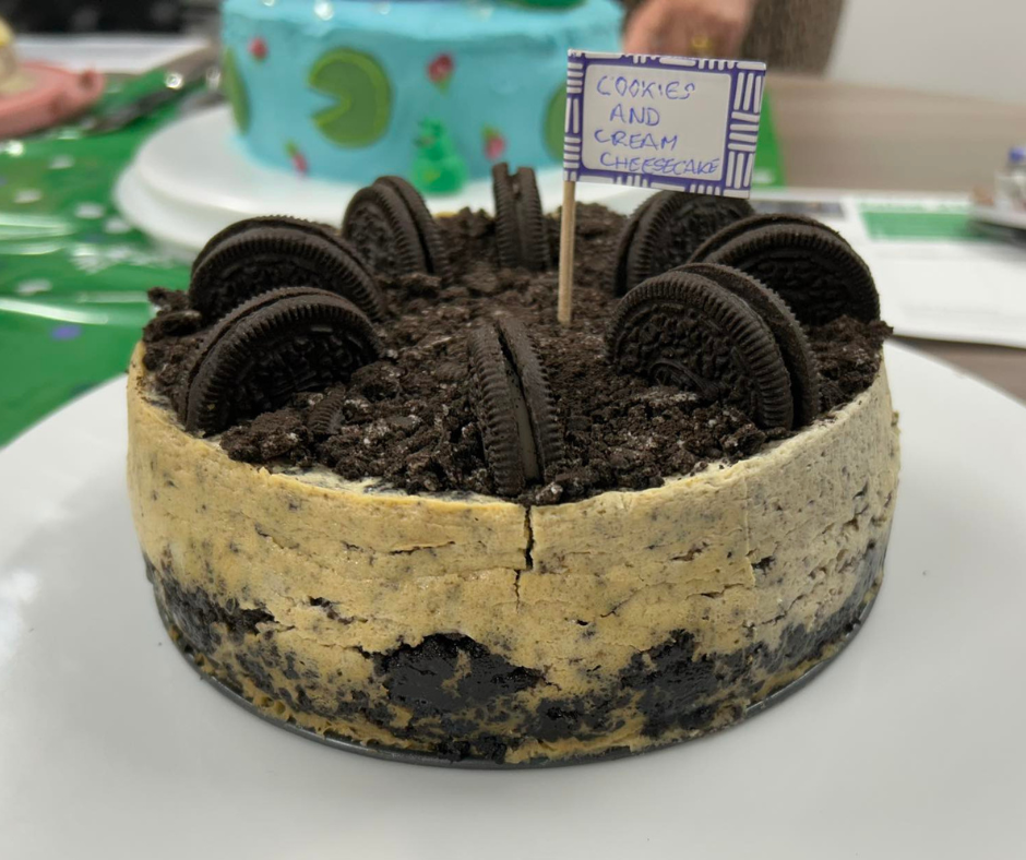 Flexiteek Macmillan Coffee Morning - Cheesecake