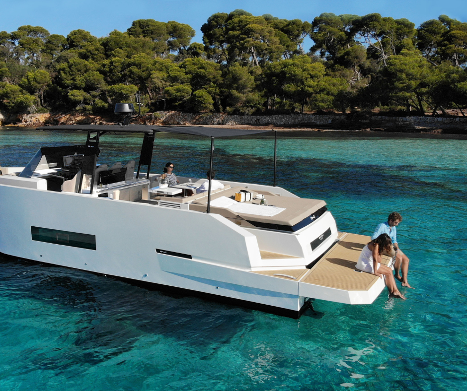 Flexiteek Synthetic Decking on a De Antonio