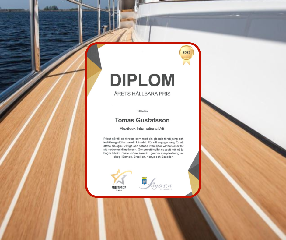 Flexiteek sustainability award