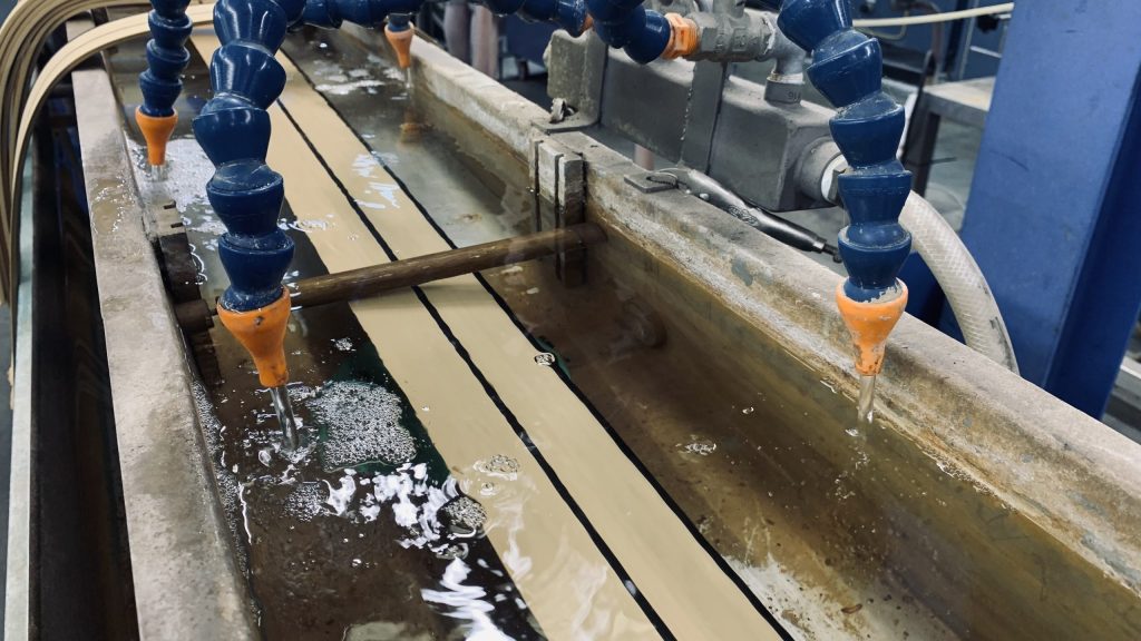 Water bath cooling down Flexiteek