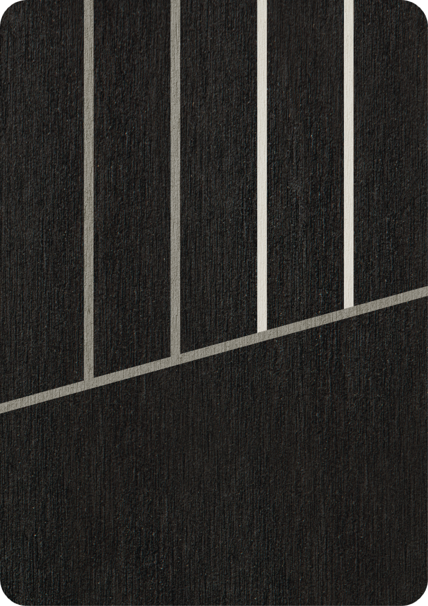 Carbon with Multiple Caulking