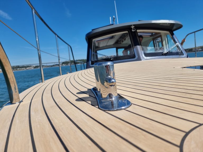 Dale Nelson - Fitted Bleached with Black Caulking - Dale Sailing