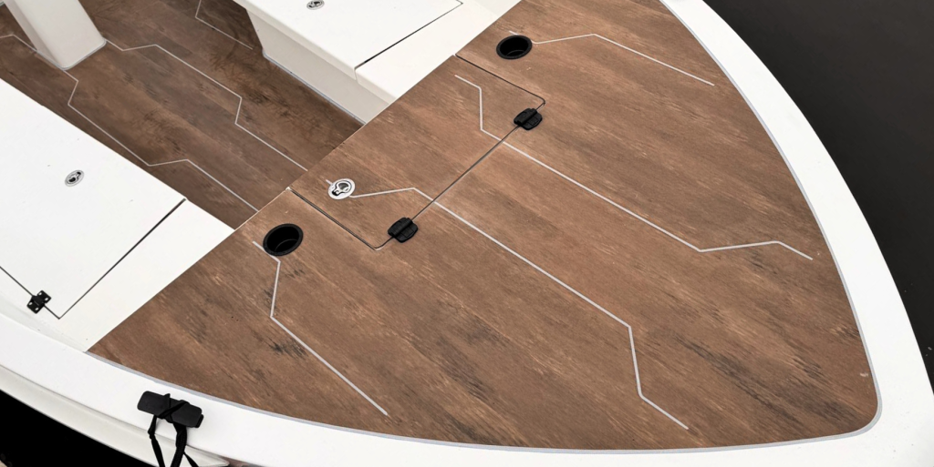 Walnut Flexiteek Decking - Design possibilities