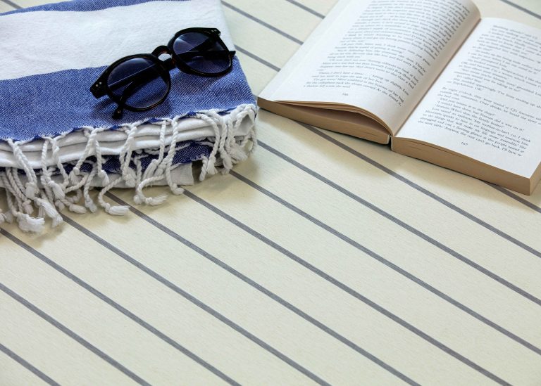 Off-White with Grey Caulking and Relaxing- Flexiteek International Ltd