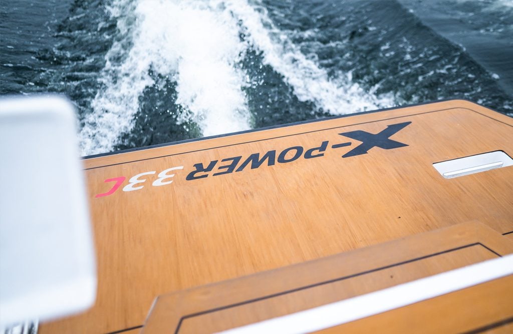 Red Baron - Teak king plank CNC - X Yachts