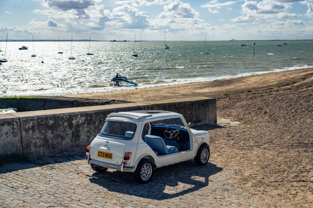 Crayford Mini Mojito Car fitted with Flexiteek 2026