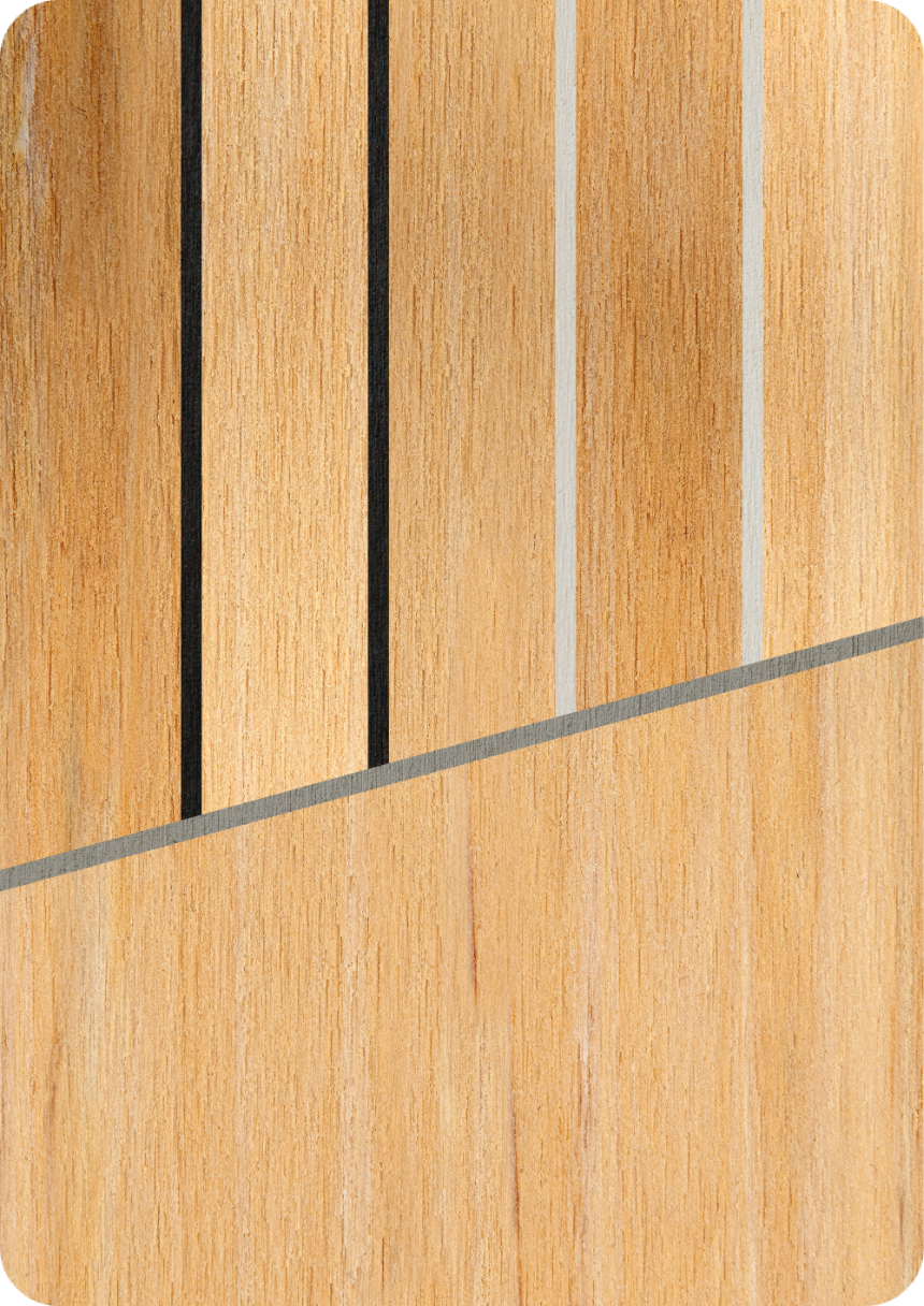 Tritone Ash con calafateado múltiple