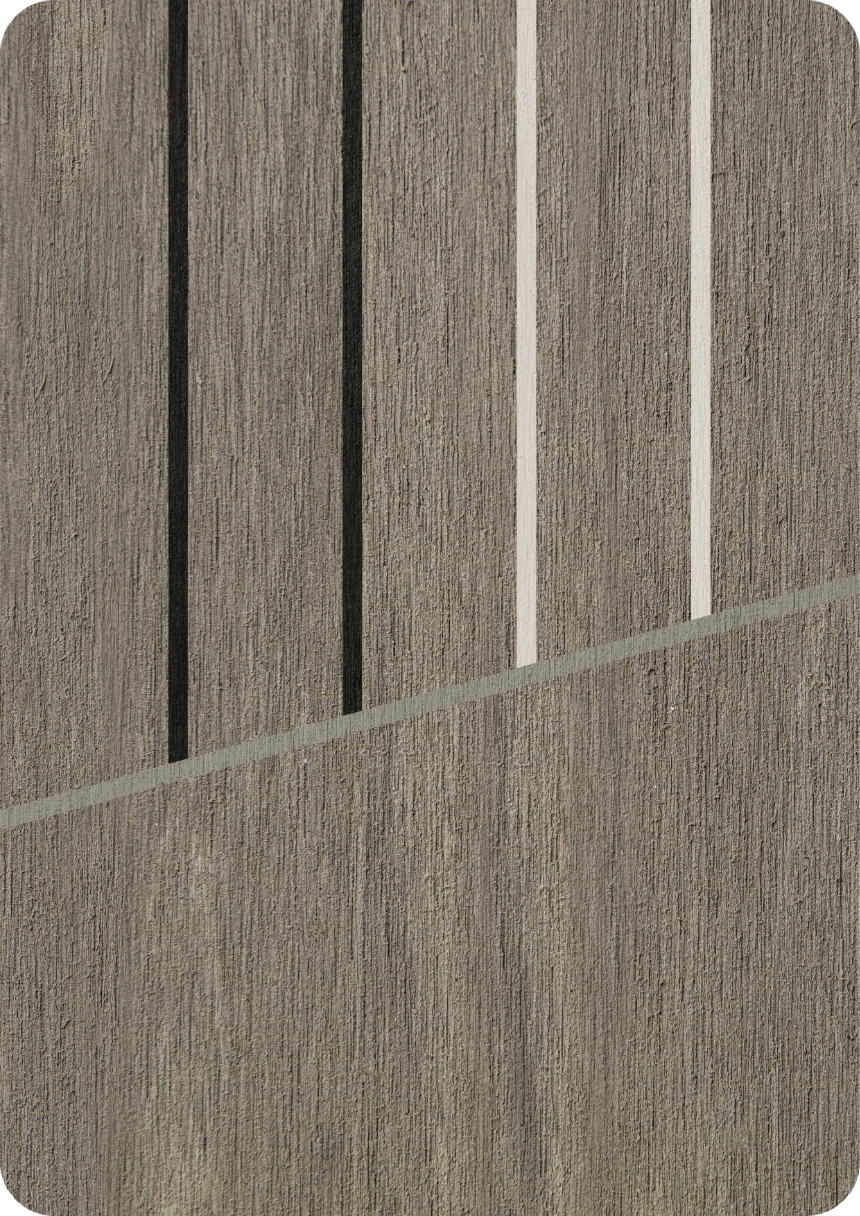 Weathered con calafateado múltiple