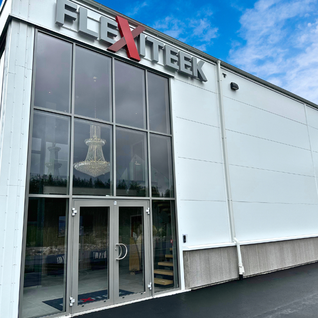 Flexiteek Suecia - Centro de fabricación