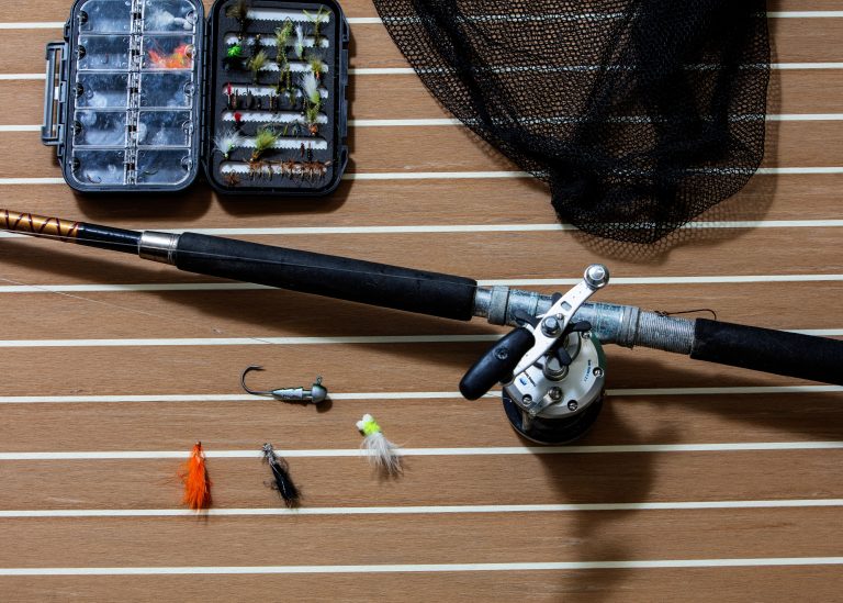 Teak con calafateado blanco y opción de pesca 2 - Flexiteek International Ltd