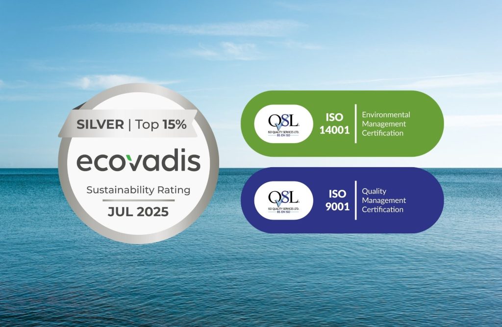 Accréditations EcoVadis + ISO