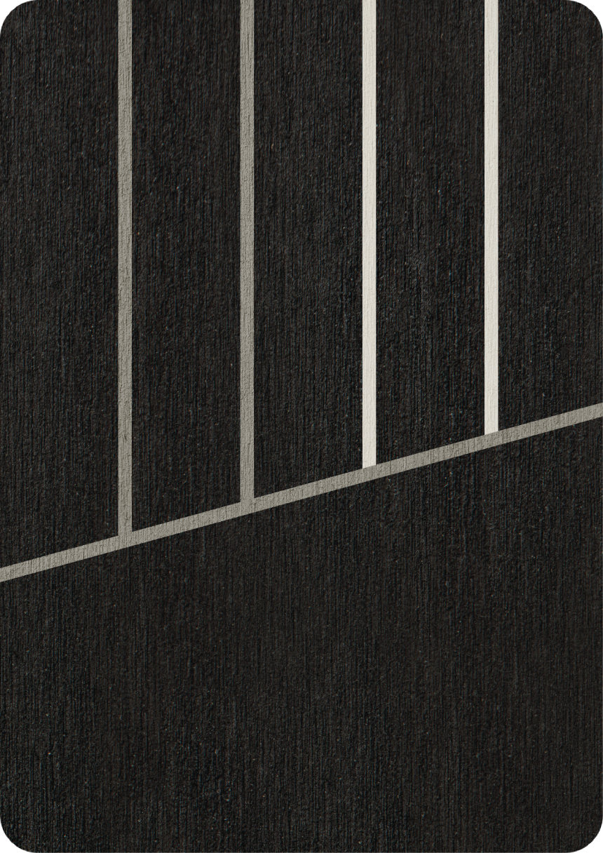 Carbon avec calfeutrage multiple