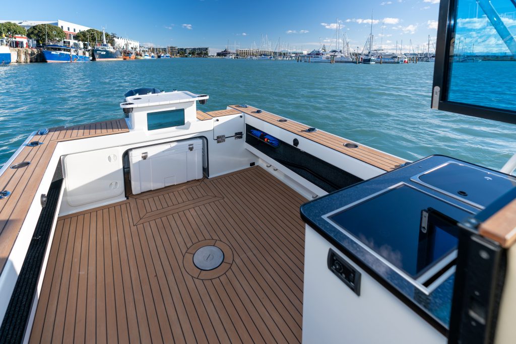 Dickey - Bleached with Black caulking - Dickey boats