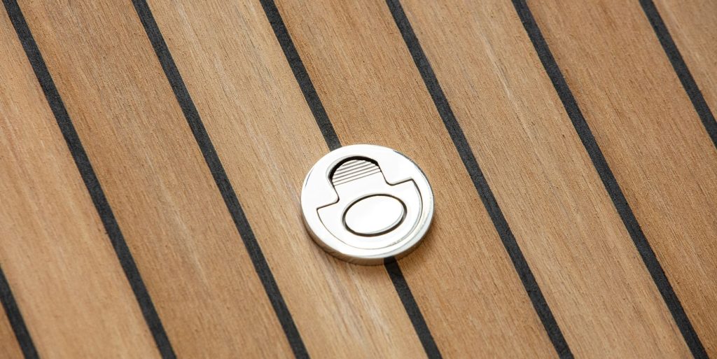 Tritone Teak con tacchetto - Flexiteek