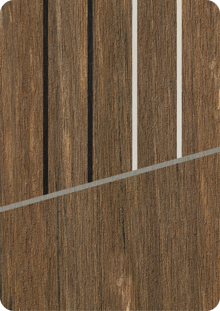 Walnut con calafataggio multiplo
