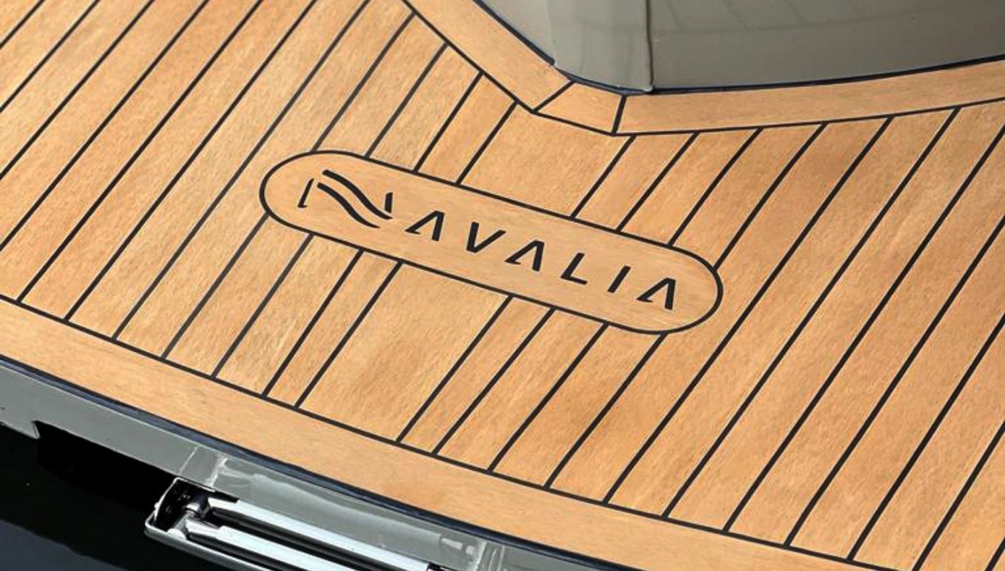 Navalia CNC - Teak con calafataggio nero - Navalia