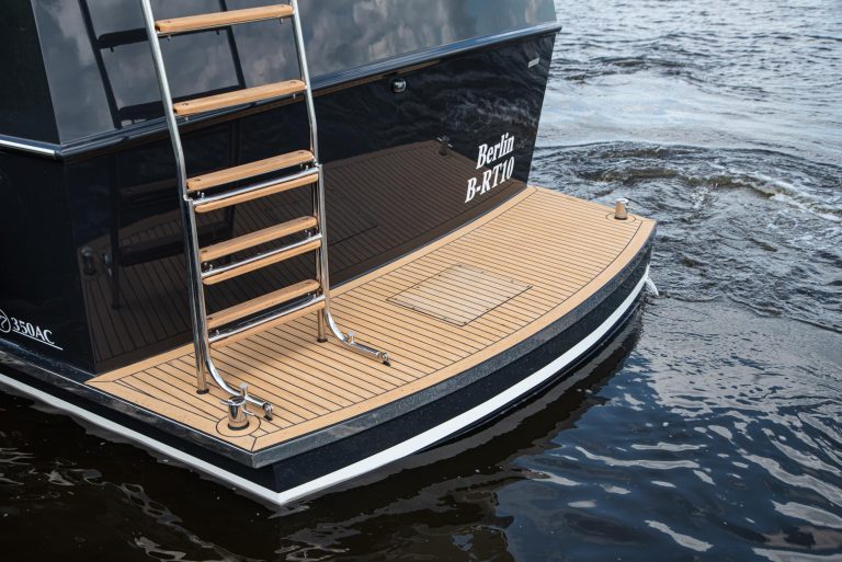 Drifter 350 - Scrubbed med svart fugemasse - Aquanaut