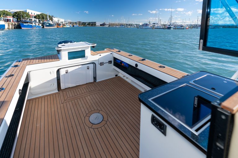 Dickey - Bleached met zwarte breeuwen - Dickey boats