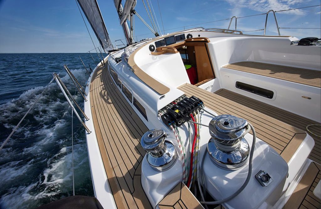 Linjett 39 - Bleached en zwart breeuwen - Linjett