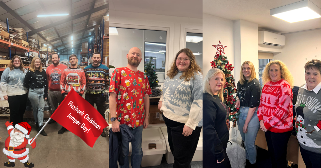 Flexiteek Cristmas jumper day