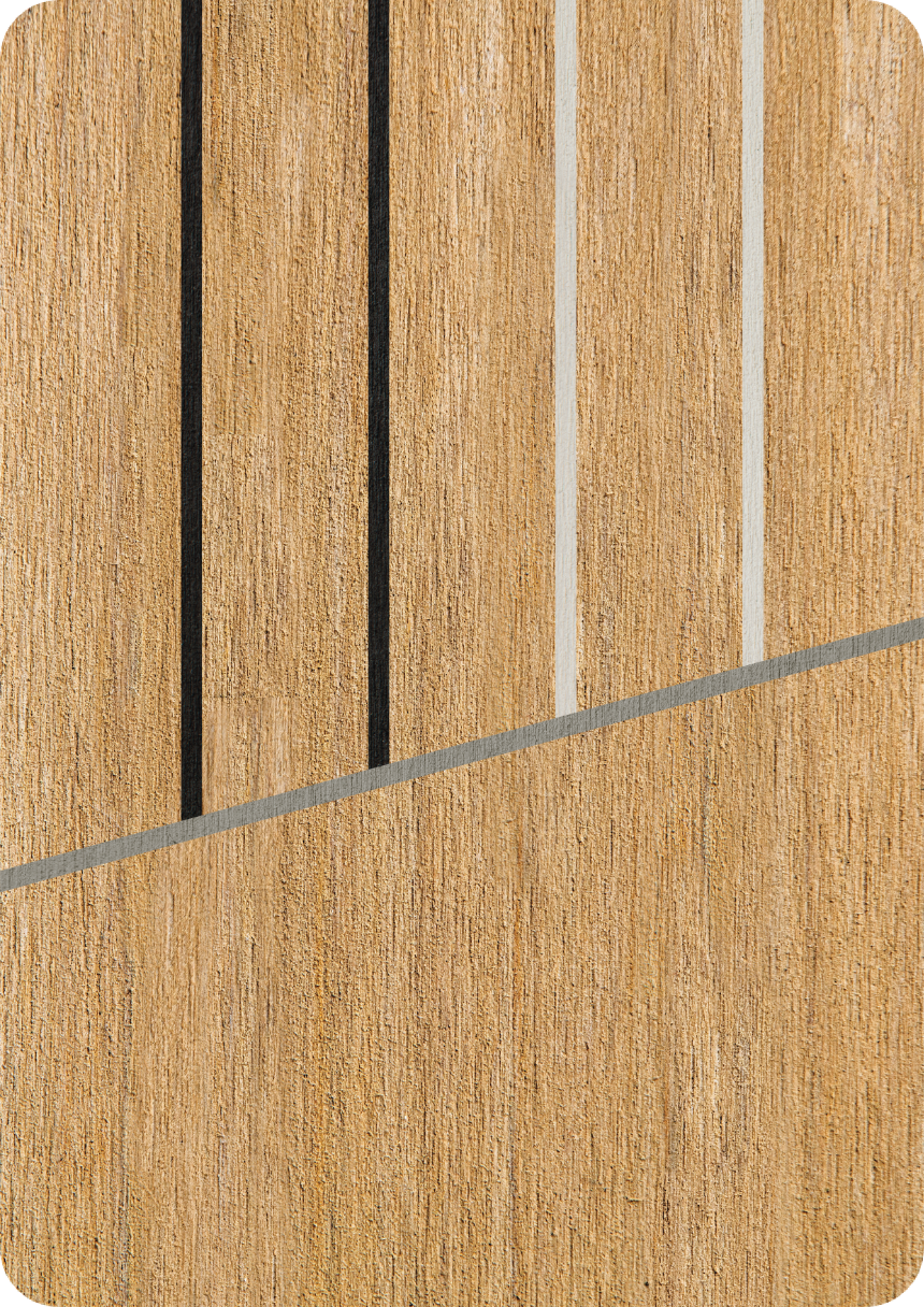 Bleached med flera tätningslister