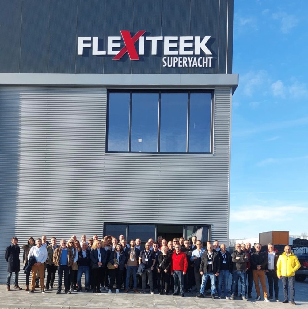 Distributor Meeting in the Flexiteek Superyacht headquarters in Netherlands. 